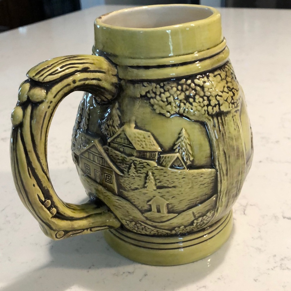 German beer stein